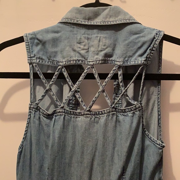 Jean summer dress - Picture 3 of 4